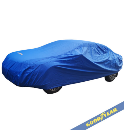 CUBRE AUTO GOODYEAR XXL, AZUL, PVC CON TELA NO TEJIDA GY-5591
