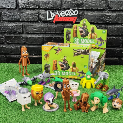 LLAVERO 3D EN CAJA SORPRESA TRALALERO 3D722