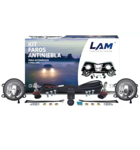 KIT FAROS AUXILIARES PEUGEOT 208 13/-> VARIOS MODELOS MAS,ADAPTABLES A RENAULT,CITROEN,FORD,VER DESCRIPCION
