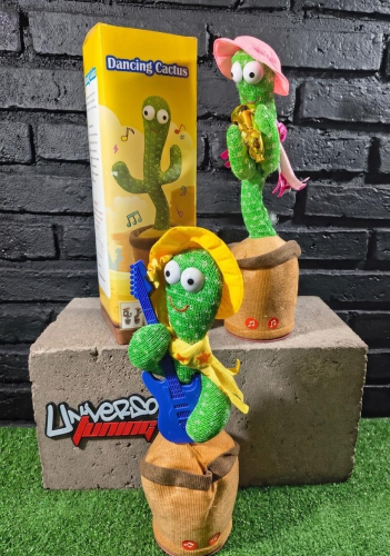 JUGUETE CACTUS BAILARIN CON ACCESORIOS HX180/BG-689/359