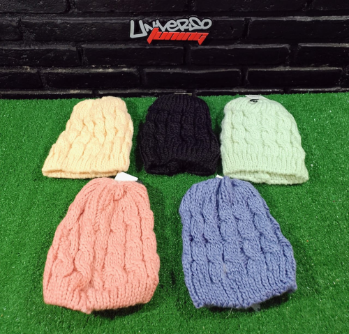 GORRO DE NIÑO LANA TRENZADO 21 CM IG2974-SW-007