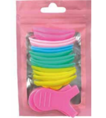 BIGUDIES DE SILICONA X 14 PCS + ESPATULA X 2 PCS IG6856