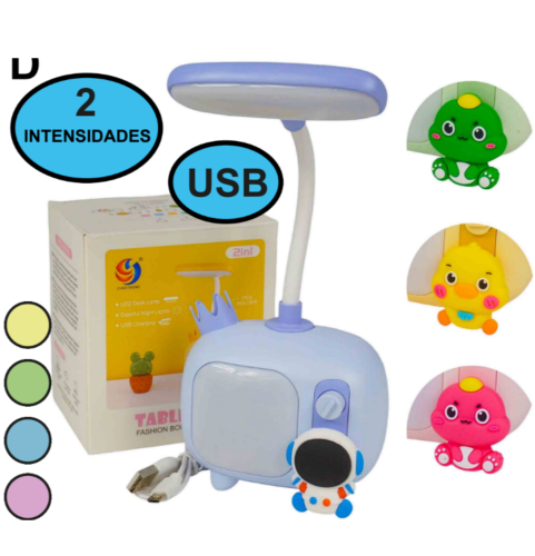LAMPARA INFANTIL - TELE C/PANTALLA MULTICOLOR IG4007