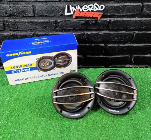 JGO. PARLANTES GOODYEAR 5" 3 VIAS,360W GY-6962