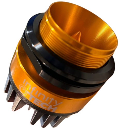 INFINITY TECH TWEETER ALUMINIO 150W RMS IMAN 25.4*7 N42 T-N50G