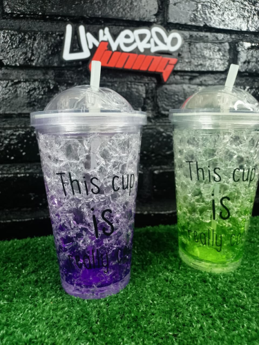 VASO ACRILICO DOBLE PARED COLORES G285