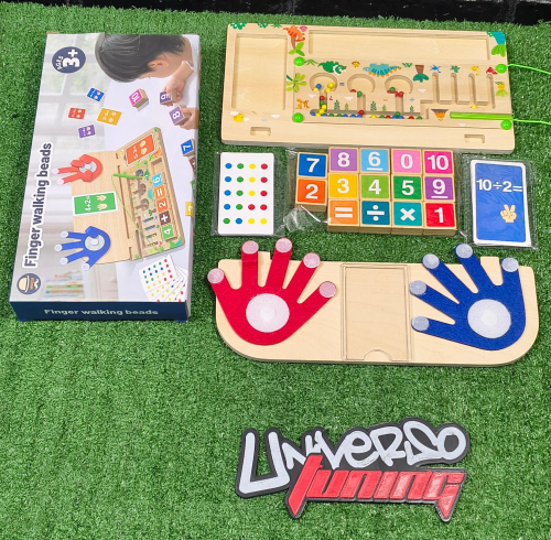 JUEGO DIDÁCTICO MULTIFUNCIÓN DE MADERA +3AÑOS BMAG-02