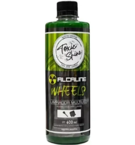LIMPIADORES ALCALINE WHELLS TOXIC SHINE 600ML