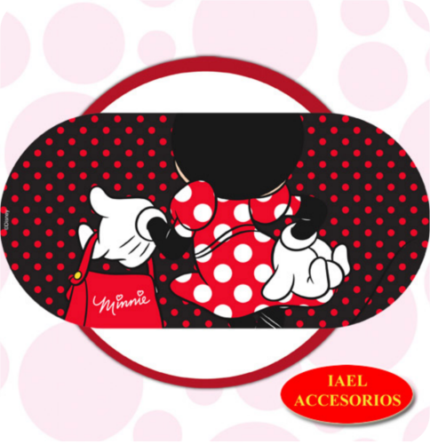 CORTINA DISNEY TRASERA PLEGABLE MINNIE 100*50CM CO-120