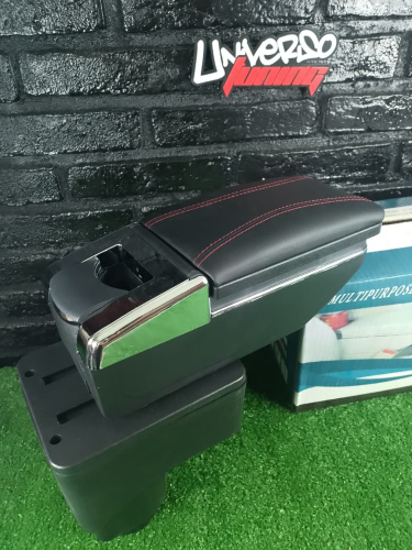APOYA BRAZO NEGRO, CON PORTA OBJETOS, FORD ECOSPOR, ADAPT UNIV IAEL VA-091N