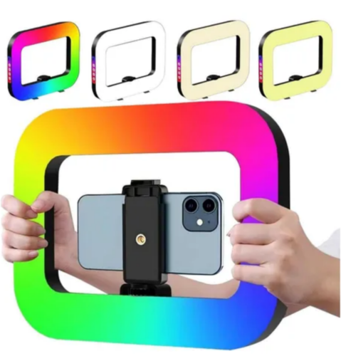 ARO DE LUZ RECTANGULAR LED RGB ILU0151/LED-83107
