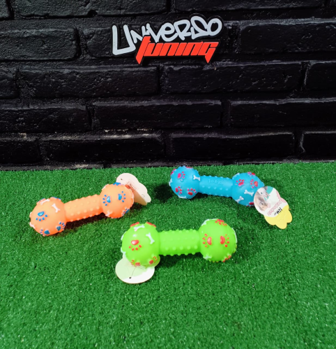 MASCOTA - JUGUETE HUESO C/CHIFLE 14 CM IGG-027