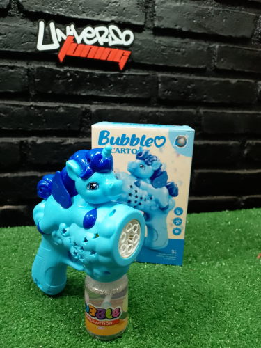 BURBUJERO A PILA, DISEÑO INFANTIL CON LIQUIDO INCLUIDO 312