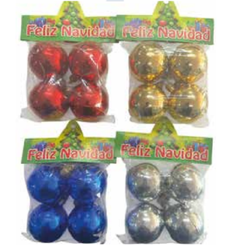 GLOBO Nº5 METALIZADO BOLSA X 4 IG7203