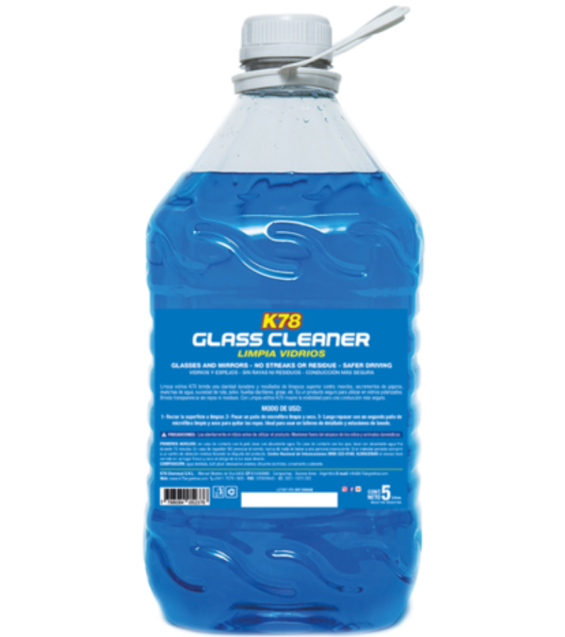 LIMPIA VIDRIOS/GLASS CLEANER 5 LTRS. K78